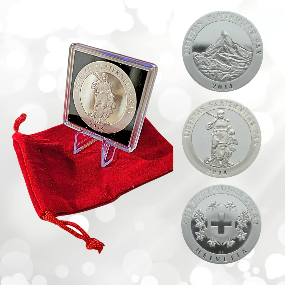 Swiss Silver Coins 999