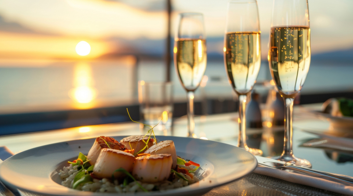 Culinary Delights with a Lake View