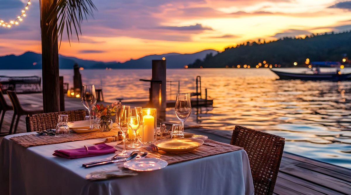 Culinary Delights with a Lake View